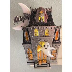 HTF Bath & Body Works Wallflower Plug-In Halloween Haunted House 2016 Works!